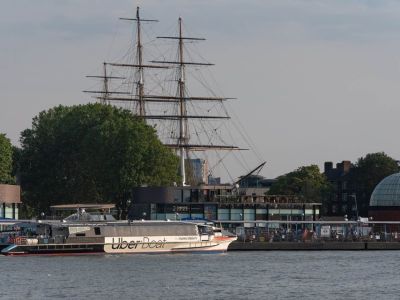 Battello da Londra a Greenwich