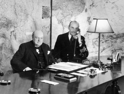 Winston Churchill nel bunker Churchill War Rooms