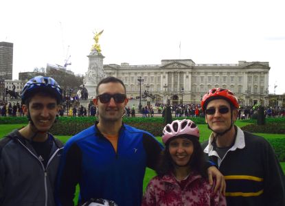Tour di Londra in bicicletta Buckingham palace