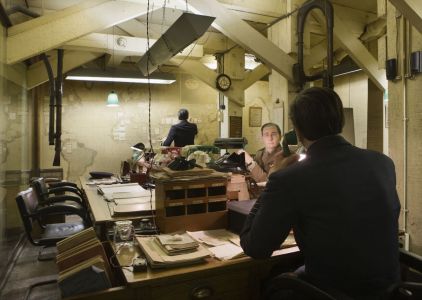 Interni delle Churchill War Rooms a Londra
