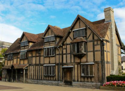 Casa natale di William Shakespeare a Stratford-upon-Avon