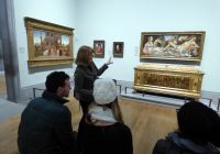Ammirerai i dipinti di Leonardo da Vinci, Tiziano, Michelangelo, Caravaggio e molti altri