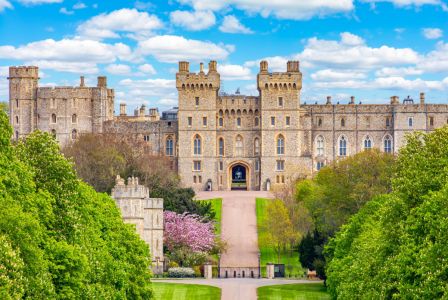 Castello di Windsor veduta esterna tour