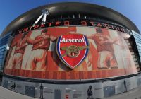 Esterno dell'Emirates Stadium, casa dell'Arsenal FC a Londra