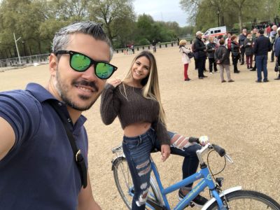 Tour di Londra in bicicletta coppia
