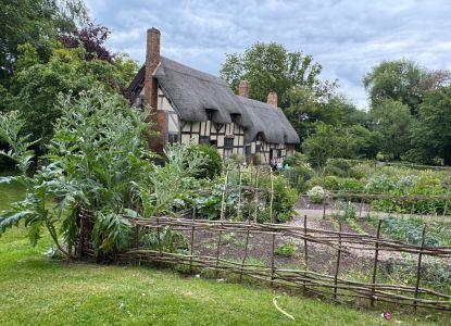 Anne Hathaway’s Cottage a Stratford-upon-Avon