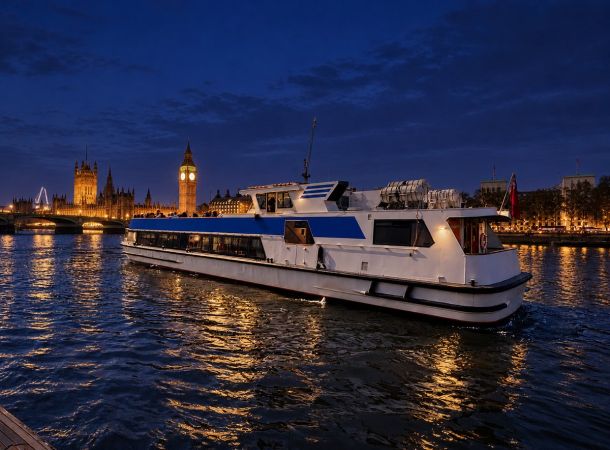 Silver Bonito: cena di Capodanno 2026-2027 a Londra e crociera sul Tamigi con i fuochi