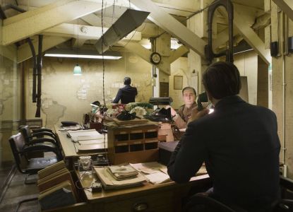 Interni delle Churchill War Rooms a Londra