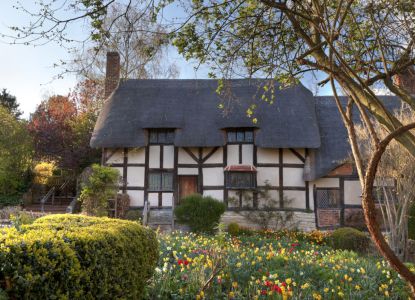 Tipico cottage in pietra nelle Cotswolds, tour fuori Londra