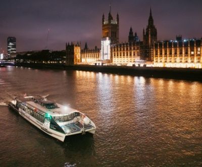 Tour in barca serale a Londra: Illuminated River Cruise
