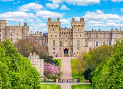 Castello di Windsor veduta esterna tour