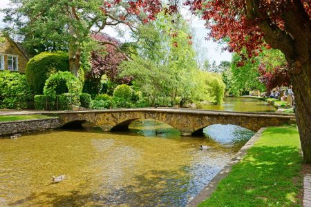 Ponte in pietra a Bourton-on-the-Water