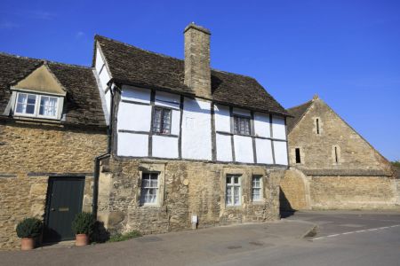 Antico edificio a Lacock visitato nel tour Harry Potter